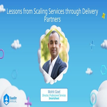 SaaStr Annual 2024: Professional Services: Lessons from Scaling Services Thro...