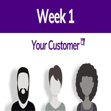 Customer Lecture slides - Your Customers