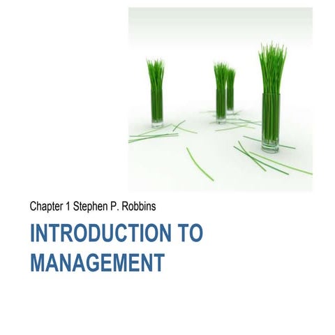 Intro to Management