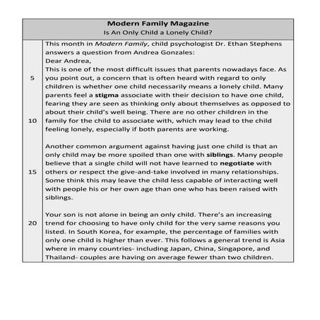 Modern Family Magazine