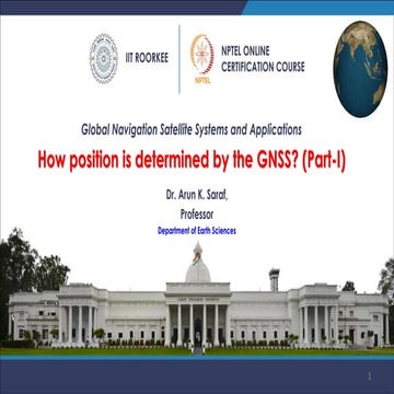 Week-1 Module-2 How position is determined by the GNSS - Part-I.pdf