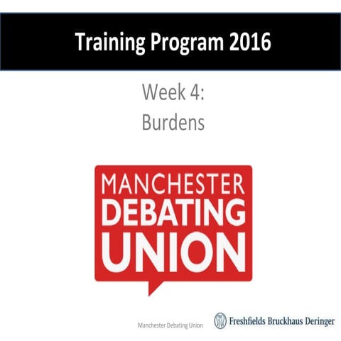 Week-4-Burdens of Society & Money on our Abilities