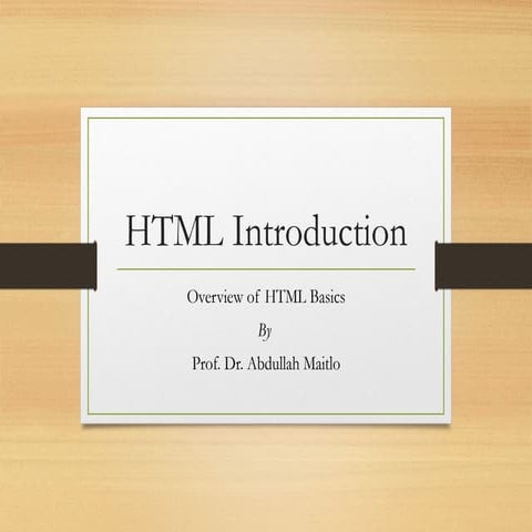 html complete notes | PDF
