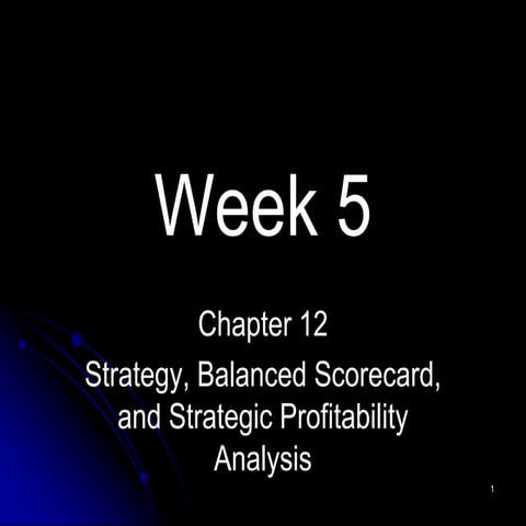 Week 5 | PPTX