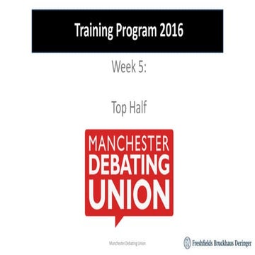 Debating the Top Half of British Parliament