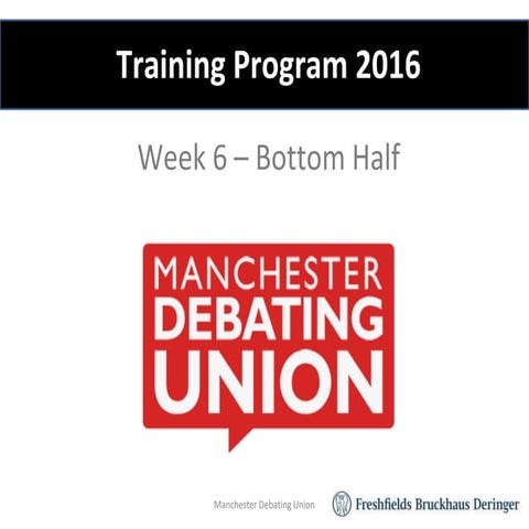 Week-6-Bottom-Half of BP Parliament MDU-