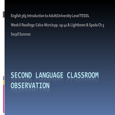 Week 6 Lecture Slides | PPT