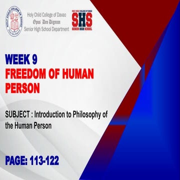 freedom of the human person.pptx introduction | PPTX