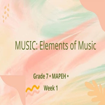 Rhythm, Melody, and Harmony | PDF
