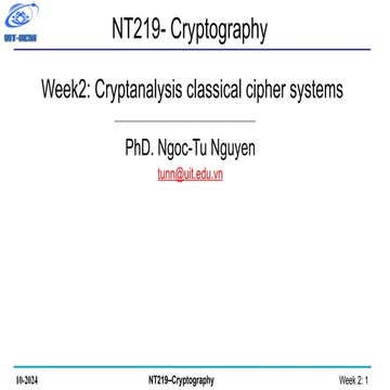 Week02_Cryptanalysis classical cipher systems.pptx