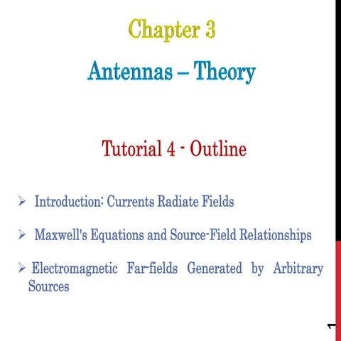 Week0406_Currents Radiate Fields, Maxwell's Equations and Source-Field Relati...