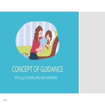 Week 1. Concept of Guidance.pptx