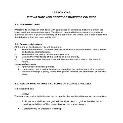 Policy Formulation for AR Cooperatives | PPT