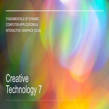 Week 1 Creative Technology aofjafjaoihio.pptx