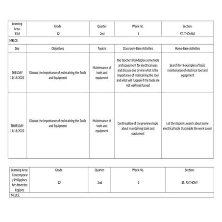 electrical installation and maintenance2 | DOCX