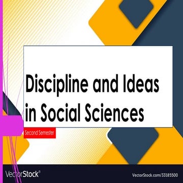 Discipline and Ideas in Social Science Module 1.pptx