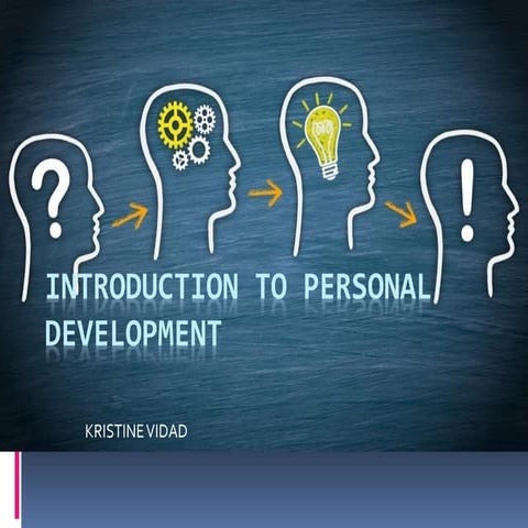 1. introduction to personal development | PPT