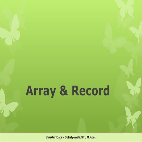 Contoh soal uts struktur data | PDF