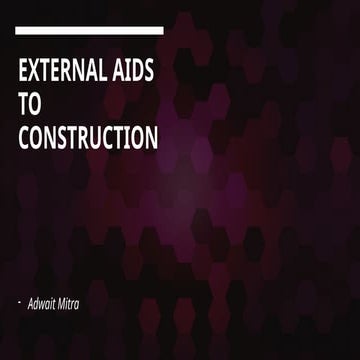 UNIT 3 - External Aids to the Construction.pptx