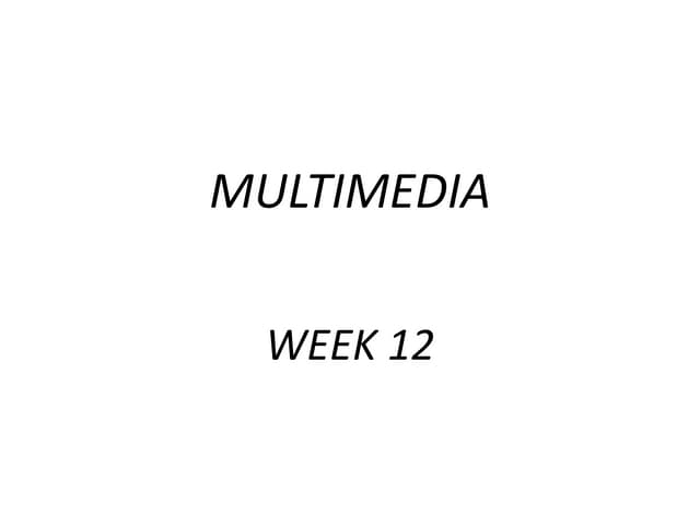 IS100 Week 12