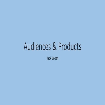 Week 12  pro-forma audiences &amp; products (1)