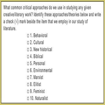 Creative Nonfiction Literary Approaches Pptx