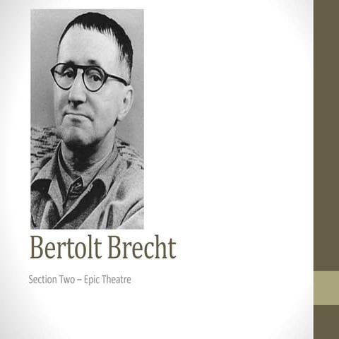 Week 13, section 2, brecht