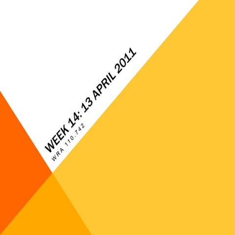 Week14 | PPTX | Educational Assessment | Education