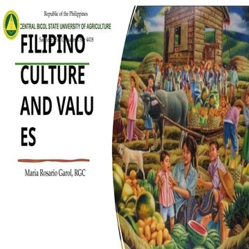 LESSON 3: FILIPINO VALUES: BAYANIHAN | PPTX
