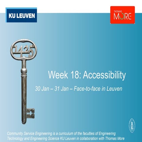 Week 18   accessibility