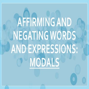 WEEK 1 Affirming and Negating Words and Expressions.pptx