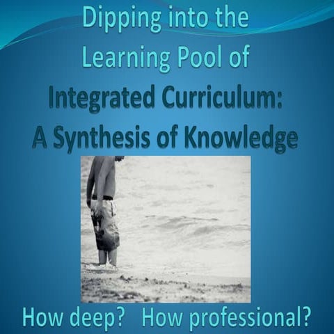 There and Back Again: An Introduction to Integration and Synthesis