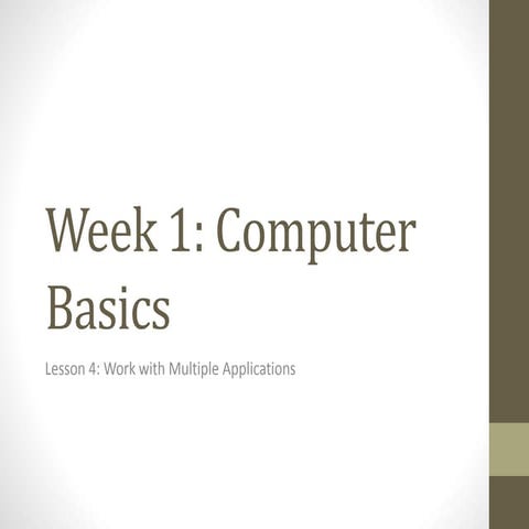 Week 1 lesson 4 for Intro to tech class