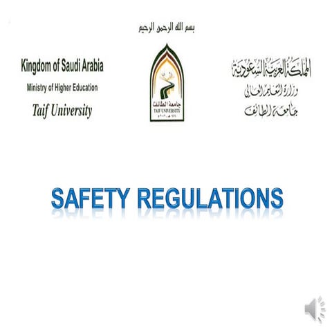 week 1 SAFETY REGULATIONS for 1st y 37-38.ppt