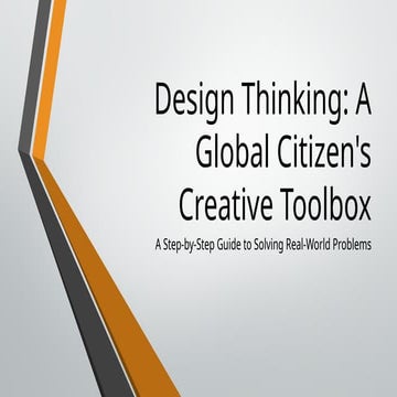Design Thinking Realtime Example Presentation Pptx