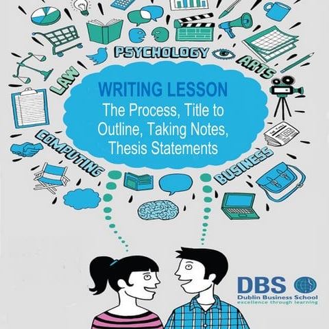 Week 1 s teps in the writing process