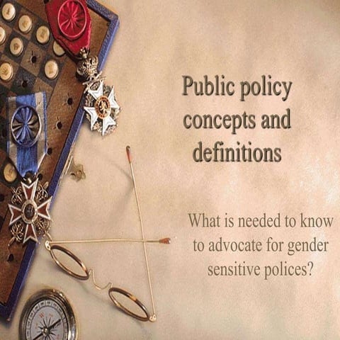 What is public policy and its charactristics.ppt