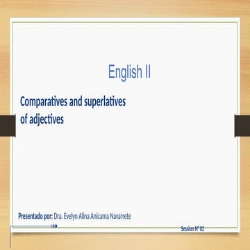 Mastering Comparatives and Superlatives in English II: A Comprehensive ...
