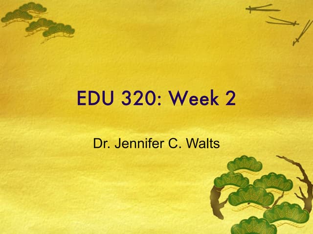 Week 2