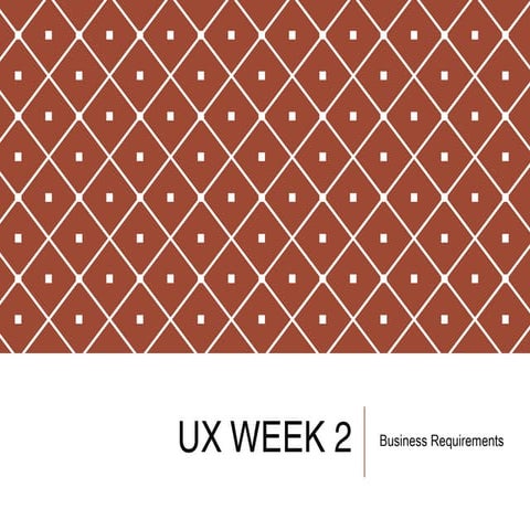 Week2 - IDX 200 Aesthetic Interactions