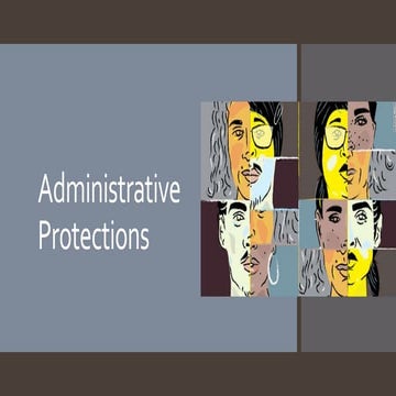 SWK 597 Week 2. administrative protections (2)