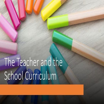 Week 2.  The Curriculum. Meaning, Nature and Criteria.pptx