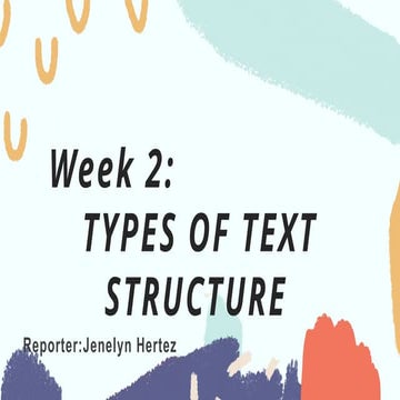 text structures_definition, narrative, compare and contrast, cause and effect