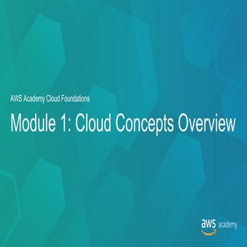 Introduction to Cloud Computing and AWS | PPTX