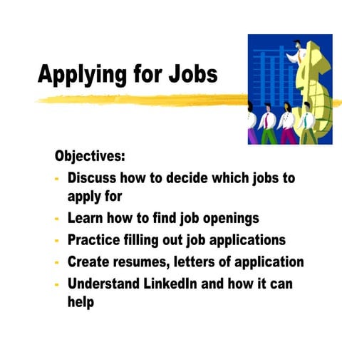 Week 2 applying for jobs