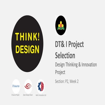 Week 2c P2 Project-Problem-selection & Mind-mapping by Prof Ravi ... image.