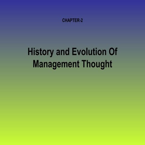 introduction to management