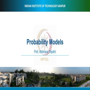 Probability Model AI in Investment week -1