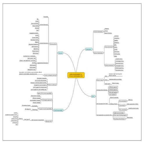 Week2 work environment & ethical responsibilities