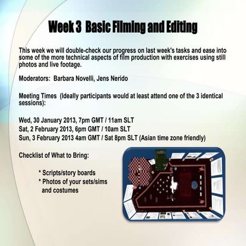 Basic Machinima Making Part 2